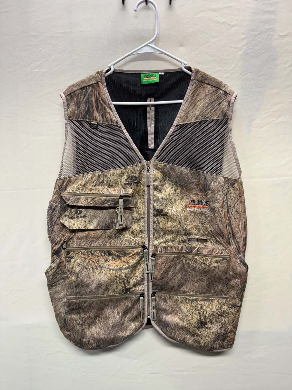 Primos Hunting Calls Mossy Oak Camo Turkey Tactical Vest XL